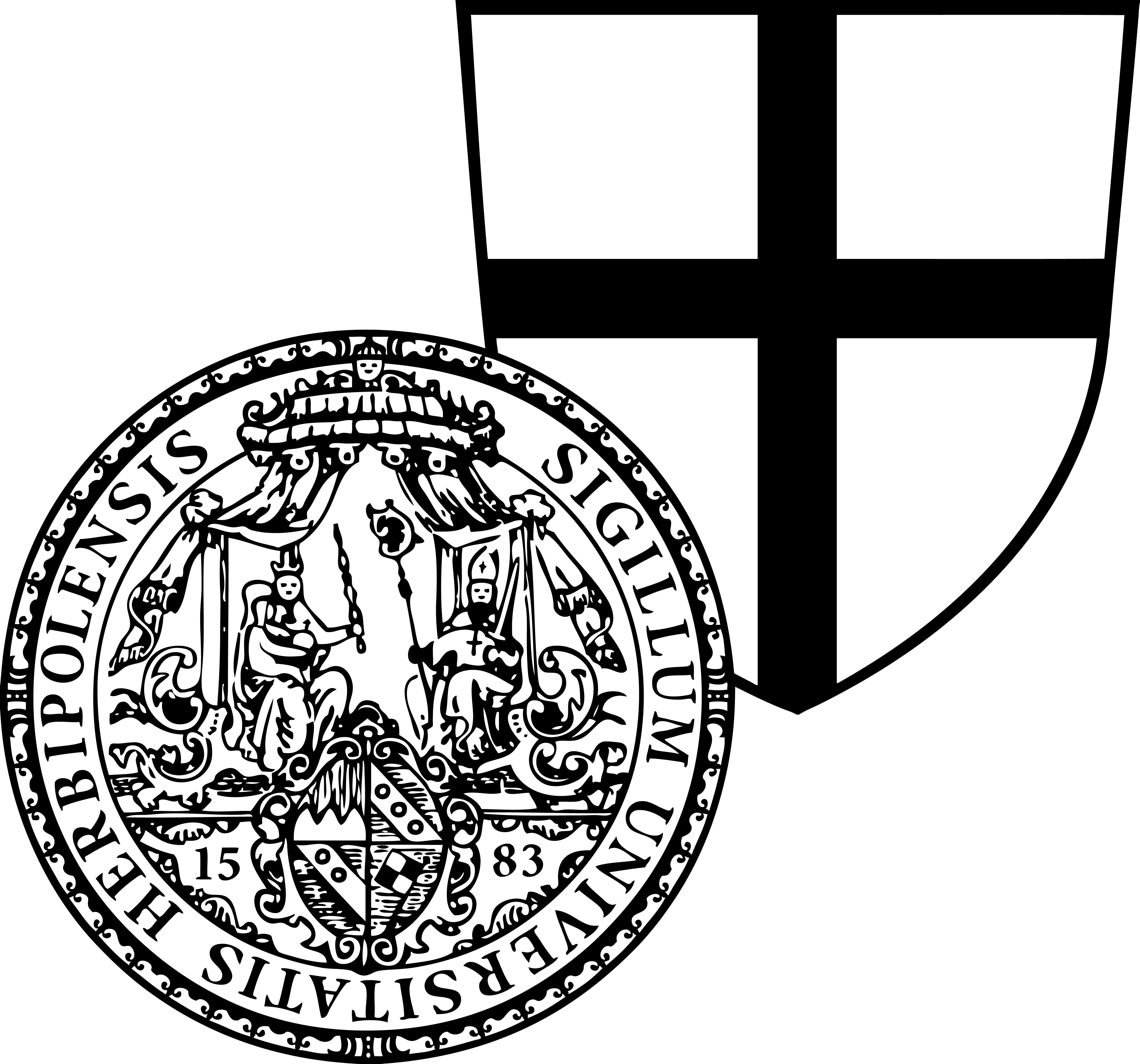 Wappen der Forschungsstelle Deutscher Orden und der Universität Würzburg