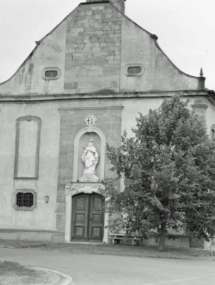 Das Bild zeigt die Kapelle zum gegeißelten Heiland in Gelchsheim.