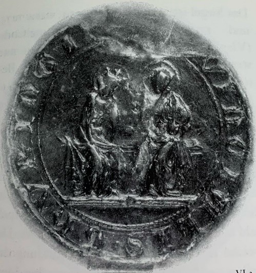 Das Bild zeigt das Siegel des Landkomturs von Thüringen.