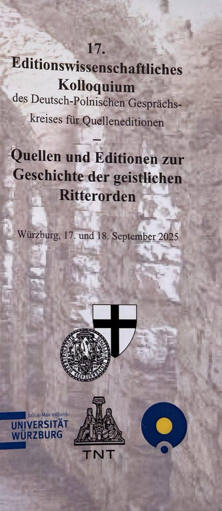 Die Abbildung zeigt den Tagungsflyer Seite 1