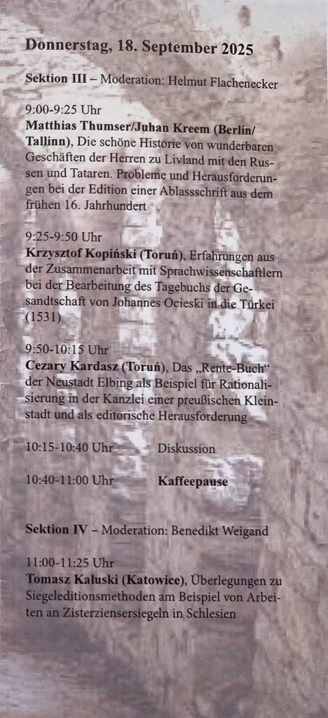 Die Abbildung zeigt Tagungsflyer Seite 4